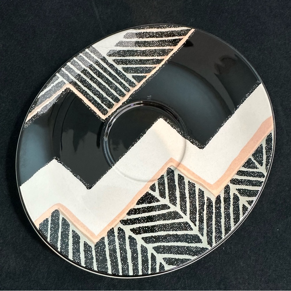 90s Sango The Larry Laslo Collection in Dimension Oval Saucer Plate